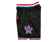 1991 All Star Game West Black Basketball Shorts