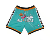 1996 All-Star Game East Teal Shorts