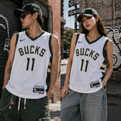 Bucks #11 Tyler Herro 2026 Hunter White Stitched Jersey