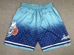 Charlotte Hornets 2021-22 City Edition Blue Shorts