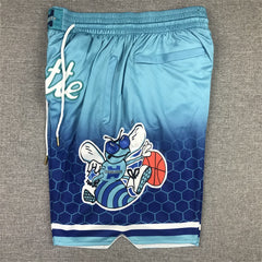 Charlotte Hornets 2021-22 City Edition Blue Shorts