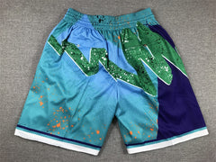 Charlotte Hornets Shorts Hardwood Classics Hyper Hoops
