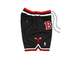 Chicago Bulls Black Basketball Shorts
