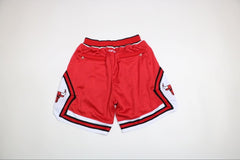 Chicago Bulls Red Basketball Shorts