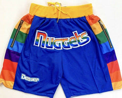 Denver Nuggets Shorts Blue