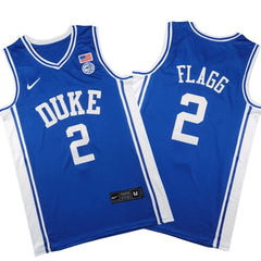Duke #2 Cooper Flagg Blue Stitched Jersey