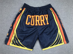 Golden State Warriors 30 Curry Navy Final Shorts
