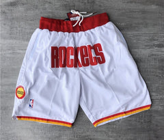 Houston Rockets Shorts White