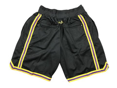 Kobe Bryant 8 24 Los Angeles Lakers Black Shorts
