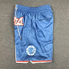 Los Angeles Clippers 2022 City Edition Shorts - Blue