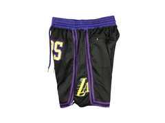 Los Angeles Lakers City Edition 2023-24 Black Shorts