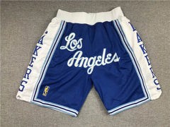 Los Angeles Lakers 1996-1997 LOS ANGELES Royal Blue Shorts