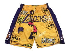 Los Angeles Lakers Slap Sticker Shorts
