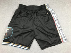 Memphis Grizzlies Black 2022-23 City Edition Shorts