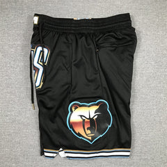 Memphis Grizzlies Black 2022-23 City Edition Shorts