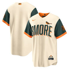 Orioles Natural 2026 City Connect Jersey Stitched
