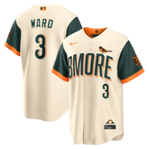 Orioles Taylor Ward Natural 2026 City Connect Jersey Stitched