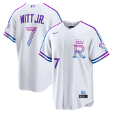 Kansas City Royals Bobby Witt Jr. White 2026 City Connect Jersey Stitched