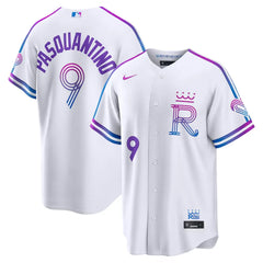 Kansas City Royals Vinnie Pasquantino White 2026 City Connect Jersey Stitched