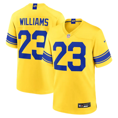 Los Angeles Rams Kyren Williams Classic Sol Stitched Limited Jersey