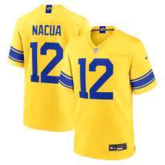 Los Angeles Rams Puka Nacua Classic Sol Stitched Limited Jersey