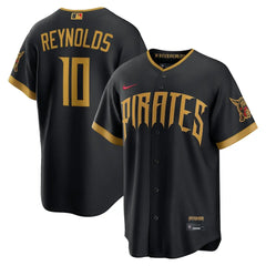 Pittsburgh Pirates Bryan Reynolds Black 2026 City Connect Jersey Stitched