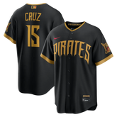 Pittsburgh Pirates Oneil Cruz Black 2026 City Connect Jersey Stitched