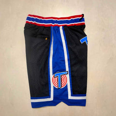 Men's Space Jam #23 Michael Jordan Tune Squad Black Shorts