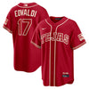 Texas Rangers Nathan Eovaldi Red 2026 City Connect Jersey Stitched
