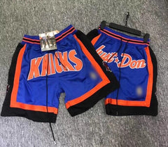 New York Knicks 96-97 Shorts Blue