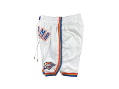Oklahoma City Thunder White Shorts