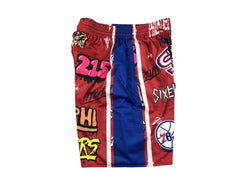 Philadelphia 76ers Slap Sticker Shorts