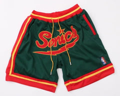 Seattle Supersonics Shorts Green