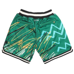 Seattle Supersonics Sublimated Green Shorts