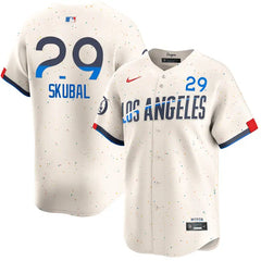 Tarik Skubal #29 LA Dodgers 2026 Cream City Connect Limited Stitched Jersey