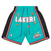 Los Angeles Lakers 1995 Rookie Green Shorts