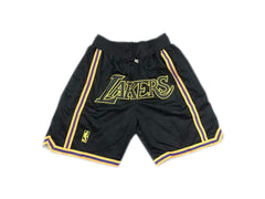 Los Angeles Lakers Shorts Black