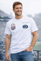 Seahawks Super Bowl LX USA 250 Seattle Football Champions Sweatshirt Tee – Seattle Seahawk Fan Crewneck