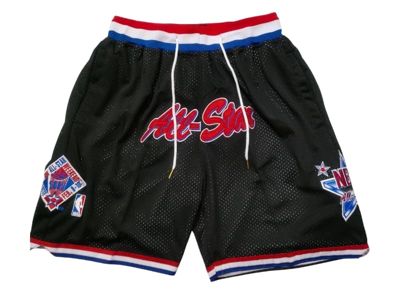 1991 All Star Game West Black Basketball Shorts
