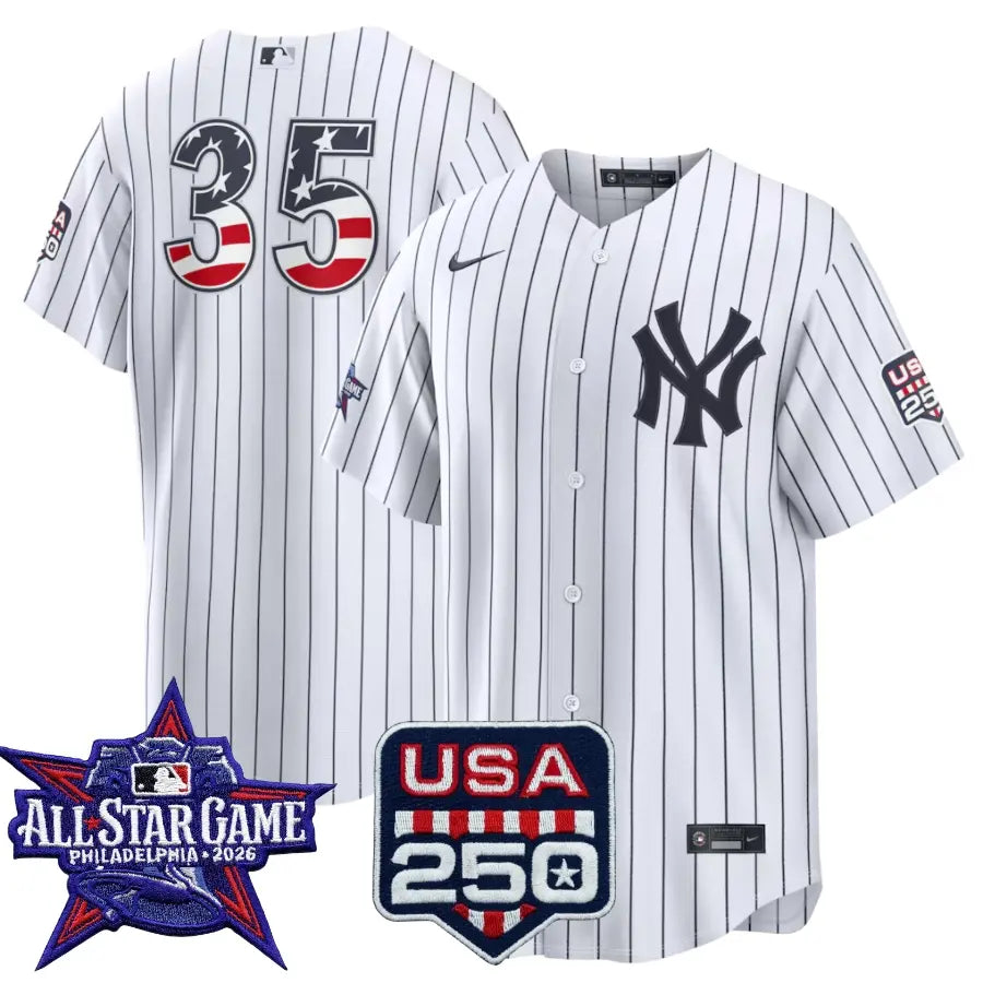 Cody Bellinger New York Yankees 2026 All-Star Stars & Stripes White Stadium Stitched Jersey