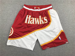 Atlanta Hawks White Shorts