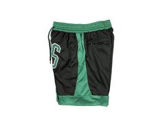 Boston Celtics Black Statement Shorts