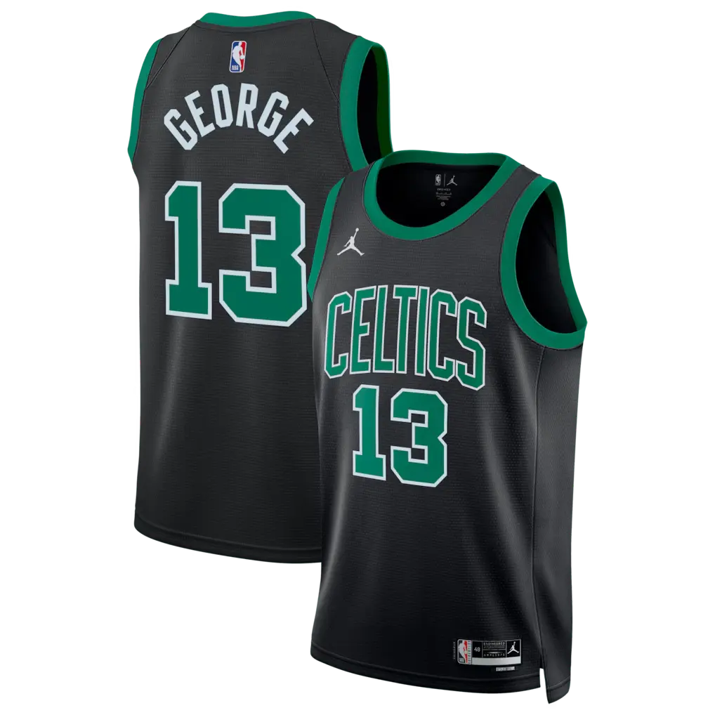 Celtics 2026 Paul George Black Stitched Jersey
