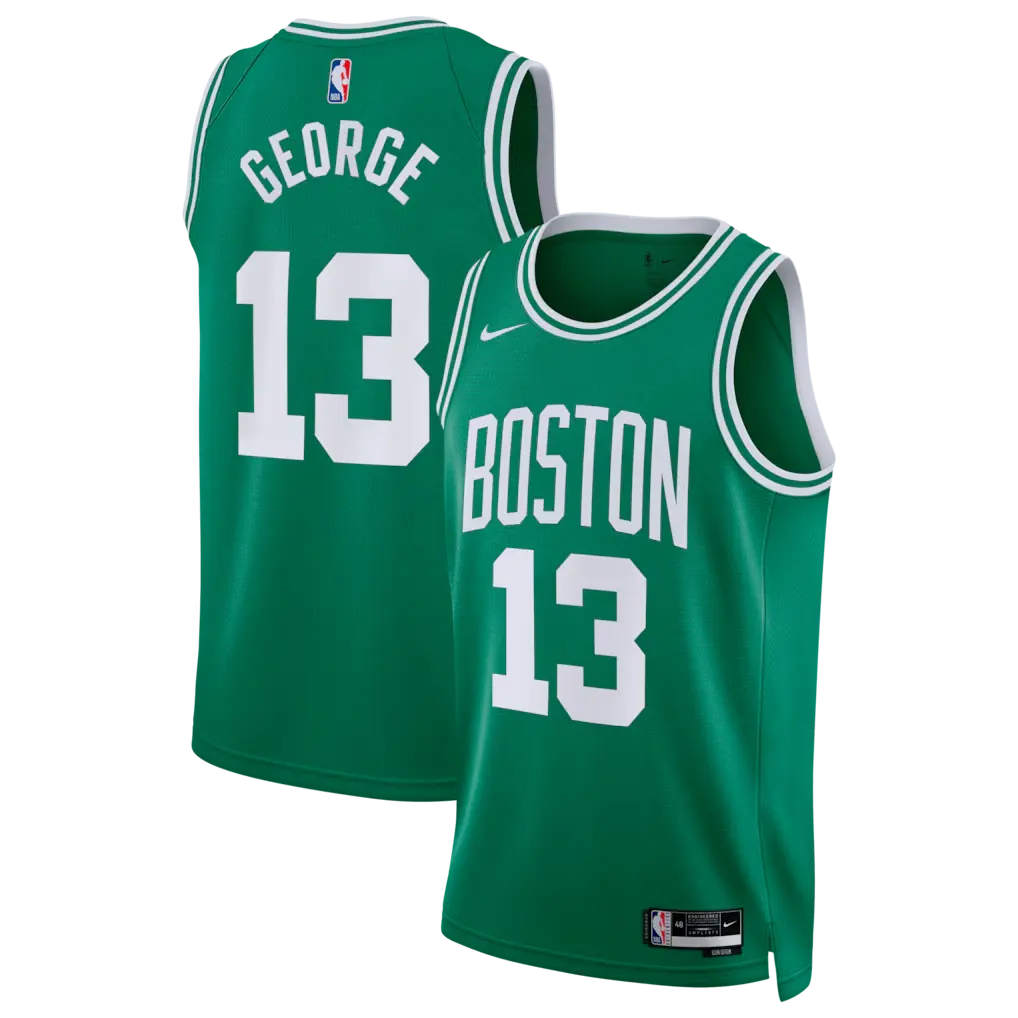 Celtics 2026 Paul George Kelly Green Stitched Jersey