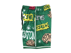 Boston Celtics Slap Sticker Green Shorts