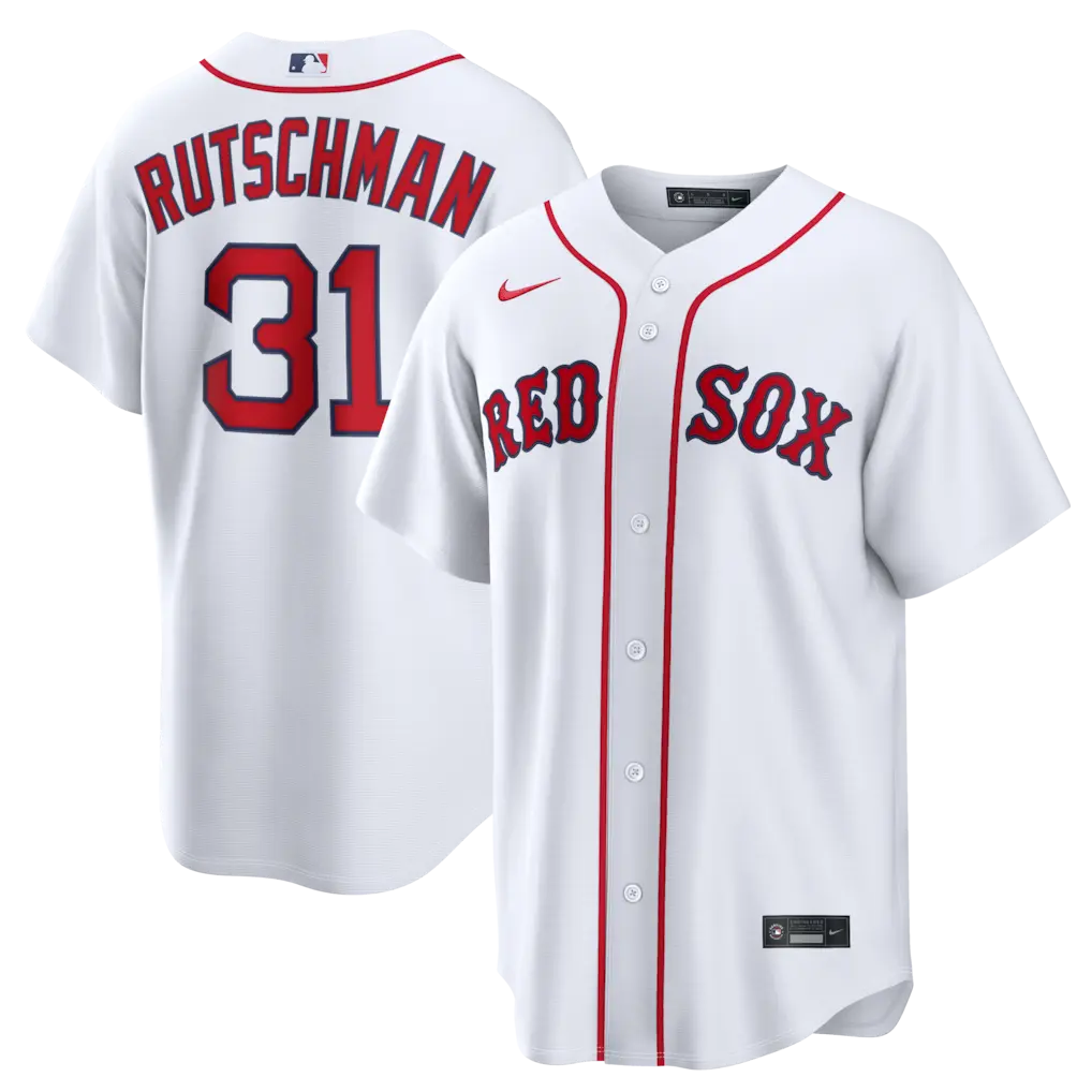 Adley Rutschman #31 Boston Red Sox 2026 White Home Jersey