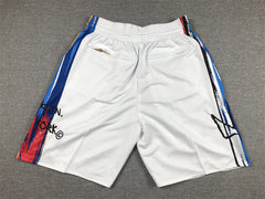 Brooklyn Nets 2023 White City Edition Shorts