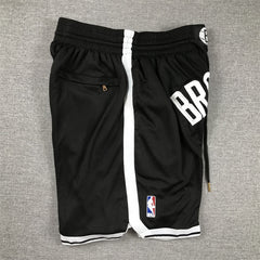 Brooklyn Nets Icon Shorts - Black