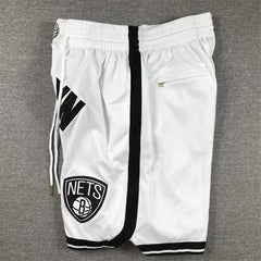 Brooklyn Nets Icon Shorts - White