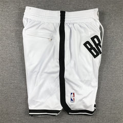Brooklyn Nets Icon Shorts - White